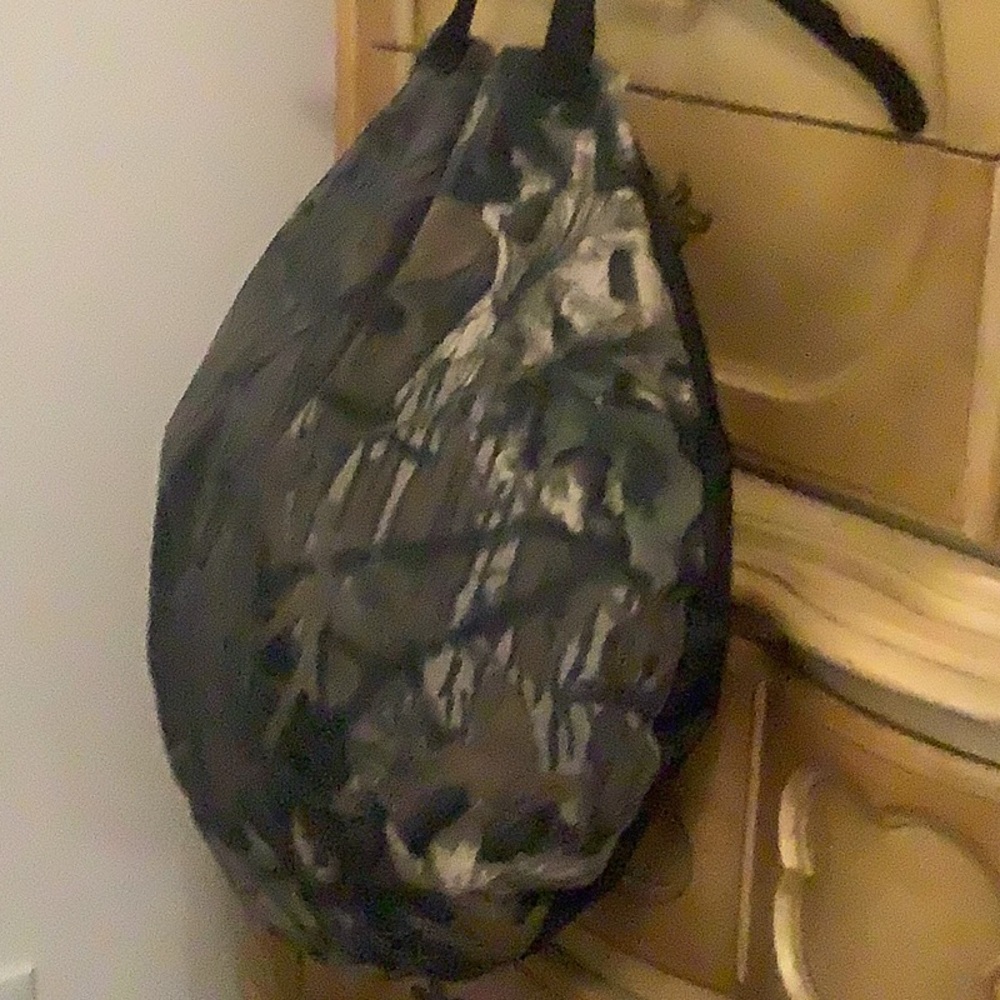 Black Sheet Hunting Pad for tree stands camouflage look